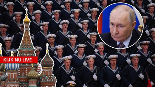 KIJK LIVE: Russische militaire parade op het Rode Plein onder hoogspanning