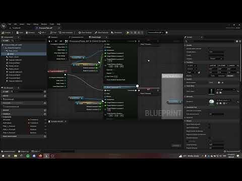 [Unreal Engine 5] Stepping on this Pressure Plate opens a door! - Programming Showcase
