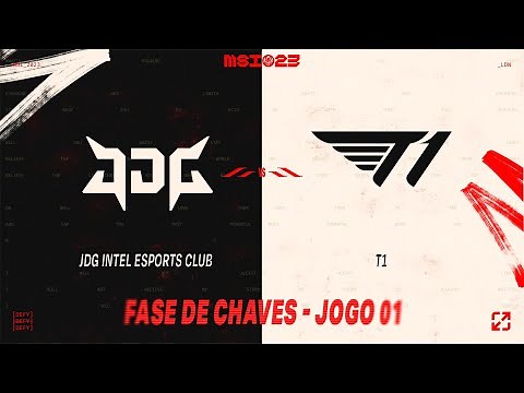 MSI 2023: Fase de Chaves | T1 x JDG Intel Esports Club (Jogo 1)