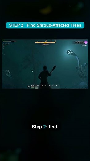 How to Get Shroud Wood in Enshrouded #shorts