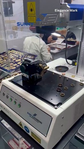 125 reactions · 66 shares | Gold Ring Laser Marking/Engraving Machine...