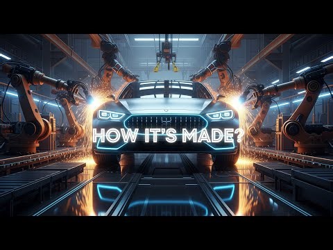 Inside A Mega Electric Car Factory In USA: How It's Made (Full Production Line)