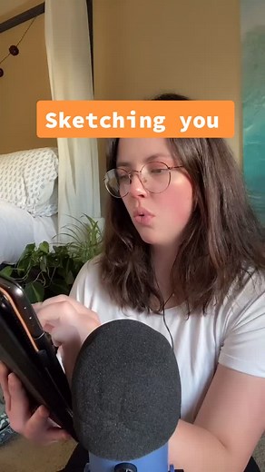 Sketching You ASMR Drawing - Personal Attention Willow