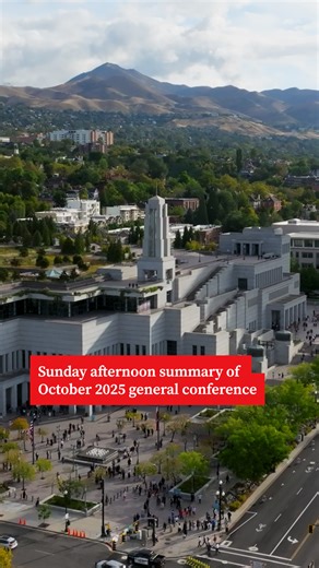 22K views · 1.7K reactions | The Sunday afternoon session of the October 2025 general conference of The Church of Jesus Christ of Latter-day Saints started with Elder David A. Bednar of the Quorum of the Twelve Apostles. He spoke about accountability and moral agency. | Church News | Facebook