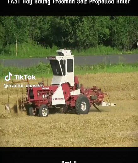 Freeman Self Propelled Baler: Efficient Hay Baling
