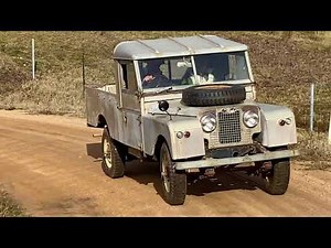 1958 Series 1 Land rover 109 test drive - finally back on the road!!