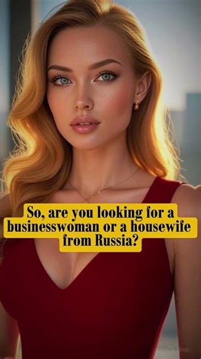 Russian Businesswoman or Housewife – Which One Fits You?