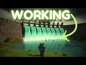 I built a FULLY functional DAM in Minecraft!