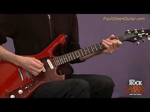 Paul Gilbert Guitar Lessons: Pentatonic Solo (Part 1)