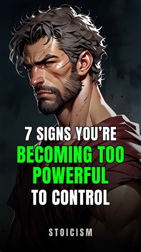 When you master yourself, you become unstoppable. Here are 7 signs you're becoming too powerful to control—rooted in timeless Stoic wisdom. #stoicmindset #StoicWisdom #stoicphilosophy | Brainy Core