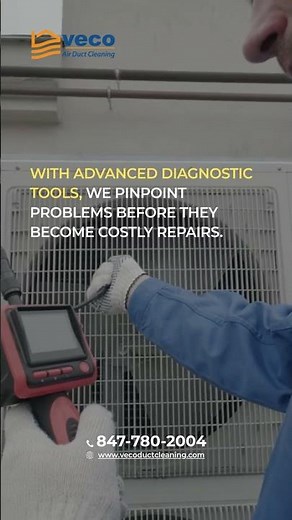 Air Duct Inspection in Northbrook, IL – Improve Air Quality with VECO Air Duct Cleaning