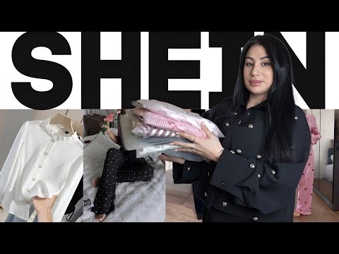 SHEIN Valentine's Day Haul 💕 Pajamas + Blouses