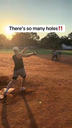 How to get on base against a 4-man infield EVERY TIME: #slowpitchsoftball #softball #slowpitch #PSE