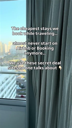 The secret travel sites to book cheap hotels #travelhacks