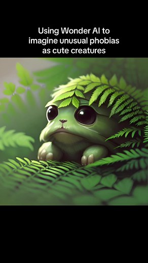 Wonder AI App for Imagining Unusual Phobias as Cute Creatures