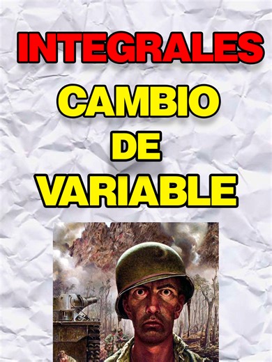 Domina el cambio de variable con este truco infalible 🔄✏️ Integral por sustitución explicada fácil. Ideal para tu examen de cálculo. Guarda y comparte 📲 #matematicas #FYP #parati#calculos #integrales #tutorial #aprendeentiktok #universidad