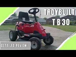 Detailed review on Troybuilt TB30R riding mower