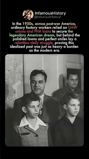 THE 1950S AMERICAN DREAM ILLUSION