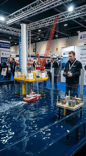 This miniature offshore wind setup looks like #fblifestyle