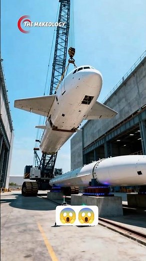 Inside Building the World's Largest Plane! ✈️🏗️ #Engineering #Aviation #Shorts