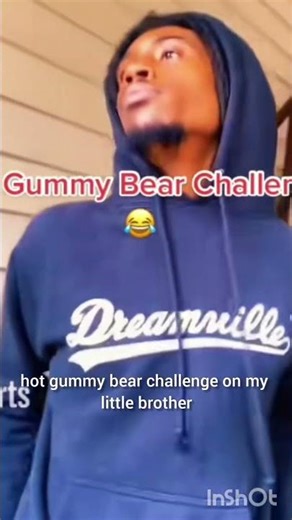 hot gummy bear challenge 🤣#like #comment #subscribe #funnychallenge