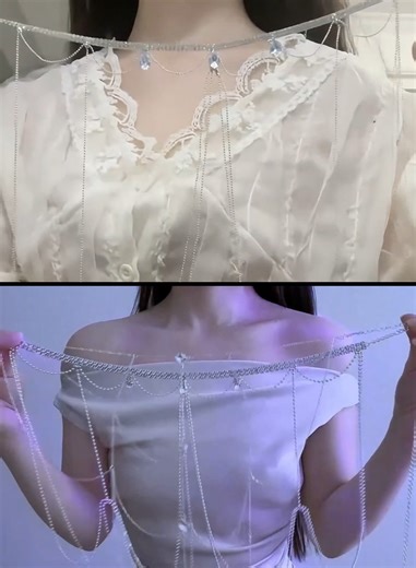 Thiết kế tối giản. Khí chất tối đa.#BodyChain #tiktokvietnam #MinimalStyle #OutfitTransition #woman