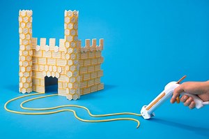 The Fondoodler, A Reloadable Hot Gun That Lets You Doodle, Draw, Decorate and Design With Cheese