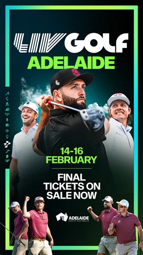 3.5K views · 33 reactions | There's fun for the whole family at LIV Golf Adelaide, with mini golf, interactive games, food trucks and more! Kids under 12 enter FREE with an adult ticket!* *Two children per adult ticket. Excludes hospitality tickets. | LIV Golf | Facebook