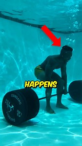 428K views · 1.8K reactions | Lifting double your pr underwater...