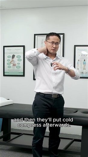 Why cold compress is best for the spine