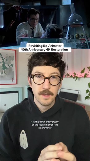 Happy 40th Anniversary to Re-Animator! @barbaracrampton #horror #reanimator #herbertwest #horrortok #80shorrormovies | Nicolas Curcio