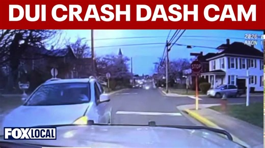 DUI crashes into deputy car CAUGHT ON CAMERA