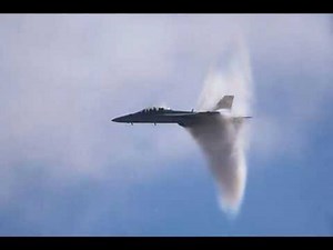 Jet fighters breaking the sound barrier