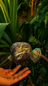 Simple Air-Layering Using a Bag & Soil 🌱 | Fast Rooting Technique for Fruit Trees #airlayering #fruittreehacks #plantpropagation #bonsaitree #backyardfarming #growyourown #aglife | Morgan Venn