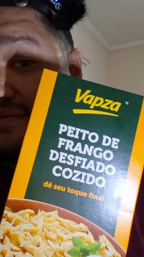 Avaliação do peito de frango cozido e desfiado