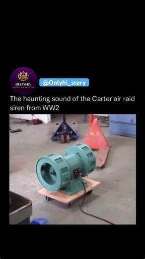 The Most Terrifying Sound of WWII 🔊😱 Air Raid Siren Horror! #viralvideo #didyouknow #worldwar2