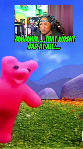 This GUMMI BEAR commerical is weird 🤔 #gummibear #gummibears #robotchicken #creepypasta #creepy #gunmybear #creepycommercial #robotchickenvideos #