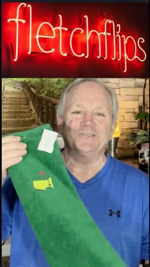 Master's Tournament Golf Towel eBay Flip for A Nice Profit
