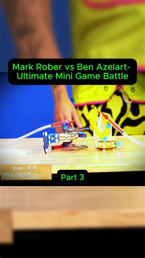 Mark Rober vs Ben Azelart-Ultimate Mini Game Battle