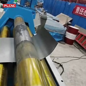 CNC rolling machine with plate edge prebending function #Tankproduction #metalprocessing #oilpipe #gaspipe #rollingmachine #bendingmachine #calandra | Jiangsu Pully Rolling Machines