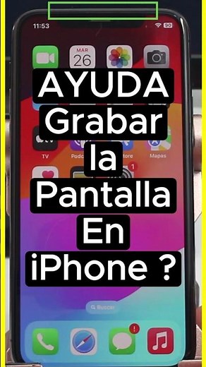 ¿Cómo se hace grabar la pantalla con VOZ en iPhone 16 o 17?