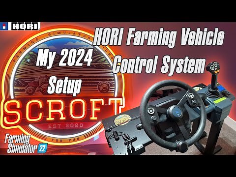 HORI Farming Vehicle Control System - My Farming Simulator Setup 2024
