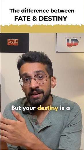 Destiny vs Fate - What is the difference 👁️ #deepmeaning