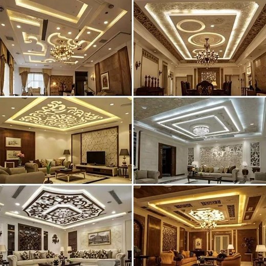 Gypsum false ceiling design