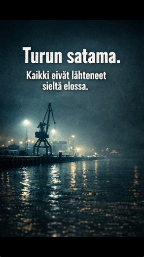 Turun satama oli paikka, jossa velat makettiin tai... #truecrime #turku #rikoshistoria
