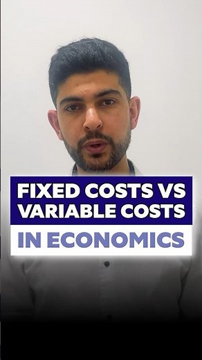Here is the difference between a fixed cost and a variable cost? 👇