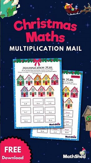 FREE Christmas Maths Resources From MathShed