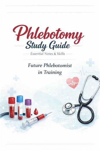 Phlebotomy Study Guide | Essential Notes & Skills | Future Phlebotomist in Training | Exam Success Guide | Printable PDF | Digital Download - Etsy Canada