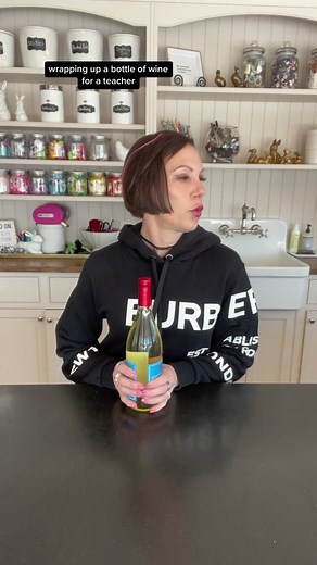 Creative Teacher Gift Wrapping Ideas for Wine Bottles