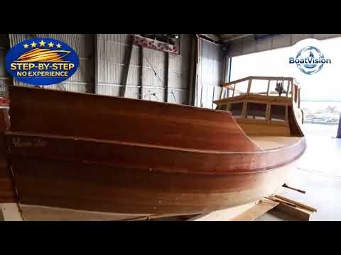 Build Your First Tugboat Simple Step-by-Step Boat Building Plans